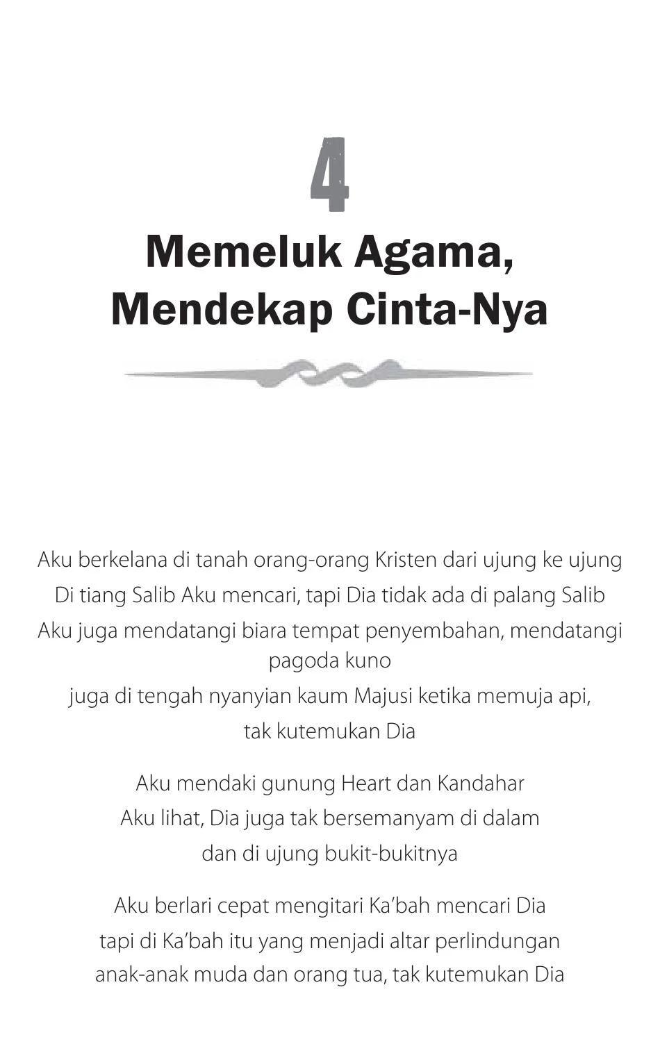 Agama Cinta, Ahmad Nurcholish screenshot