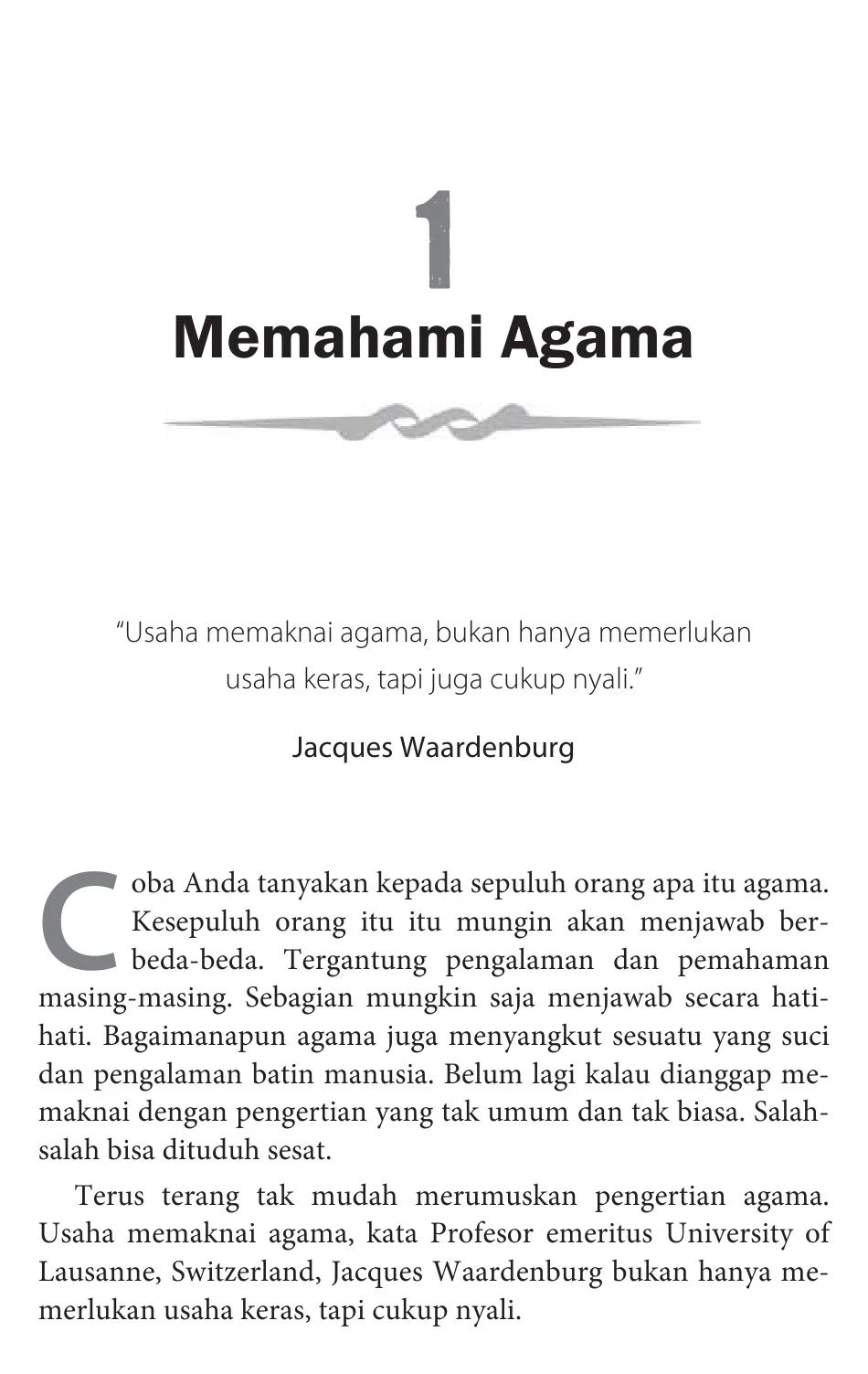 Agama Cinta, Ahmad Nurcholish screenshot